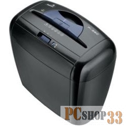 Уничтожитель Fellowes Шредер P-35C FS-3213601 {авт., 3.9х40мм, фрагменты, 5лст., скрепки, 12лтр, графит}
