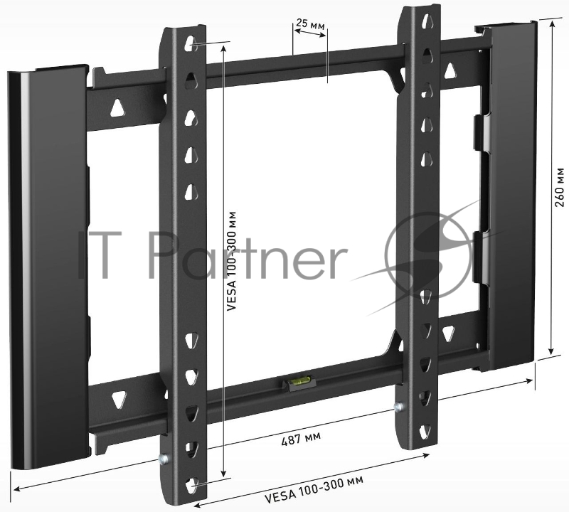 HOLDER LCD-F3919-B черный кронштейн