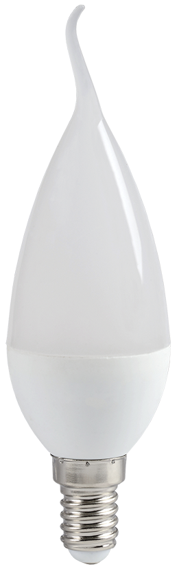 светодиодные лампы Iek LLE-CB35-5-230-30-E14 Лампа светодиодная ECO CB35 свеча на ветру 5Вт 230В 3000К E14 IEK