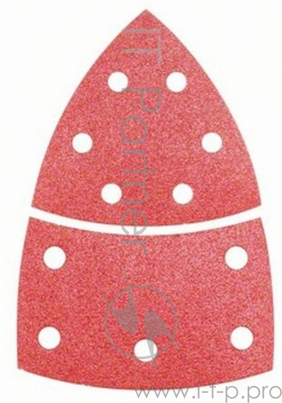 Лист шлифовальный BOSCH 2608607409 10шт. K120 ДЕР для PSM