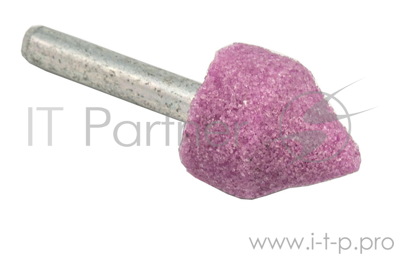 Шарошка абразивная ПРАКТИКА 641-176 цилиндрическая заостренная 18х22мм, хв.6мм, оксид алюминия, Про