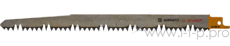 Полотно для сабельной пилы ЗУБР S1531L ЭКСПЕРТ CrV спец закал зуб быстр. грубый рез 210/5-6.5мм