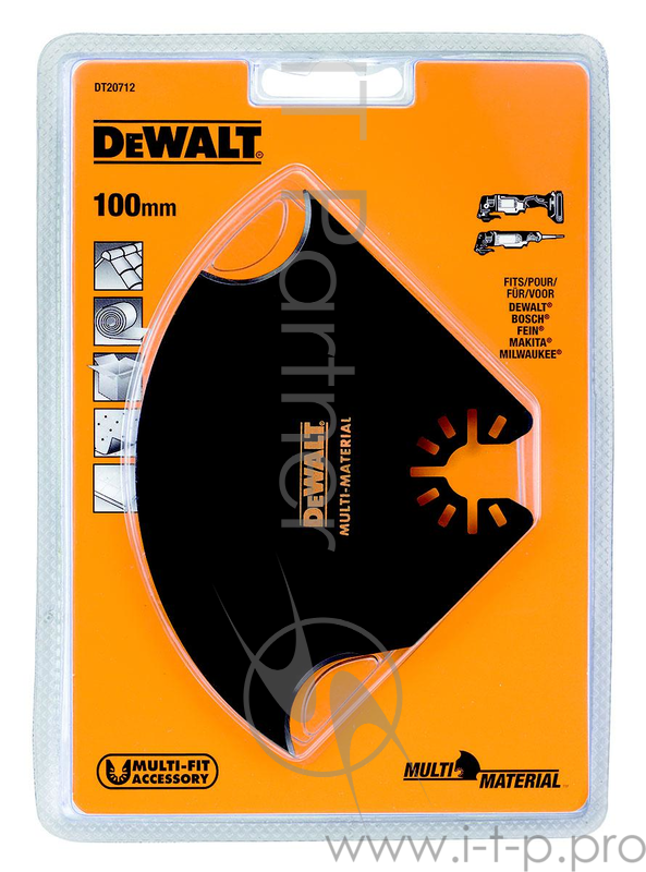 Полотно пильное DEWALT DT20712-QZ универс. по кровельн. мат. ковролину картону линолеуму