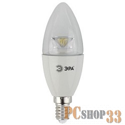 Светодиодные лампы (LED) ЭРА LED smd B35-7w-827-E14-Clear