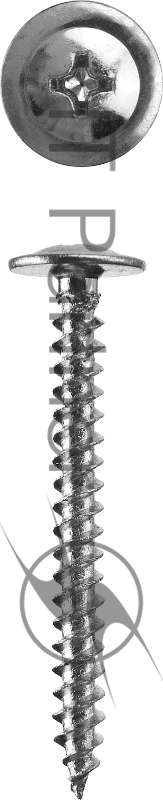 Зубр Саморезы с прессшайбой по листовому металлу до 0,9мм, PH2, 4,2x51мм, ТФ0, 3000шт 4-300190-42-051