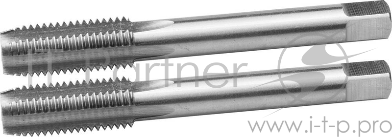 Набор метчиков ЗУБР 4-28007-14-2.0-H2 ЭКСПЕРТ машинно-ручные комплектные М14х2.0 2шт.