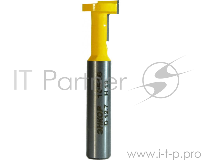 Фреза ЭНКОР 10516 паз конструкционная ф12.7мм Т-обр хв8мм