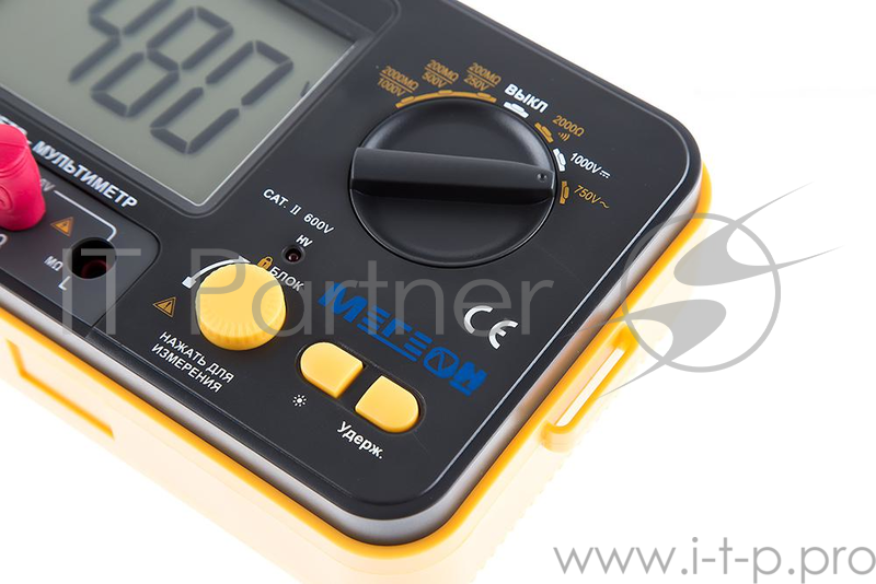 Мегаомметр МЕГЕОН 131100 измеритель сопротивления изоляции