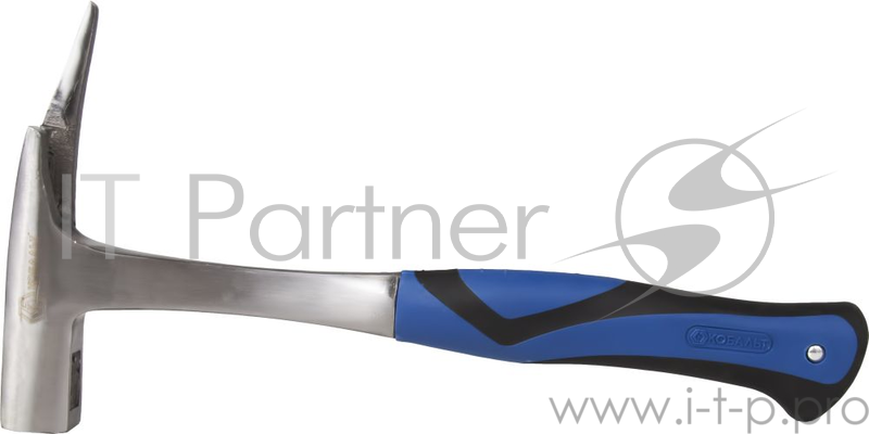 Молоток кровельщика КОБАЛЬТ 240-898 цельнокованый 600гр боек с магнитом двухкомпонентная рукоятка