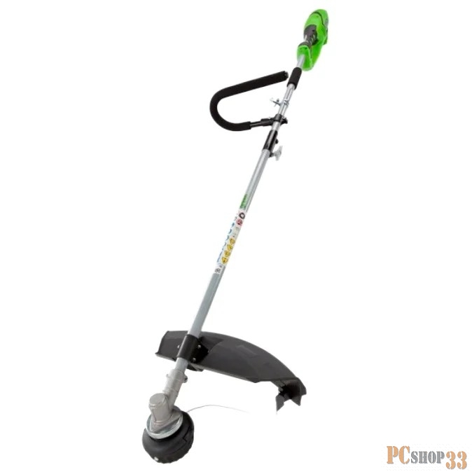 Триммер GREENWORKS 1301807 1200Вт струнный top mount 2в1