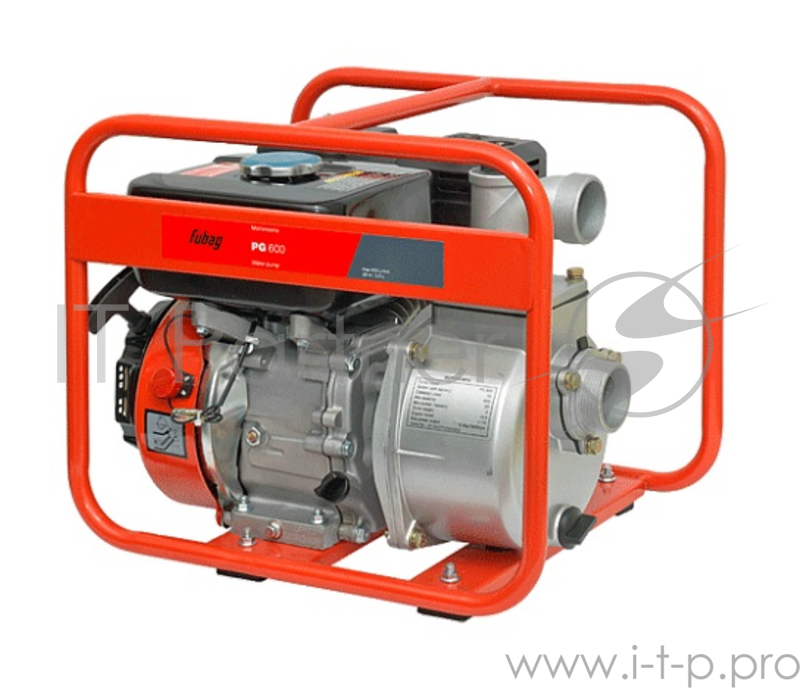 Мотопомпа FUBAG PG 600 для чистой воды 600л/мин 26м