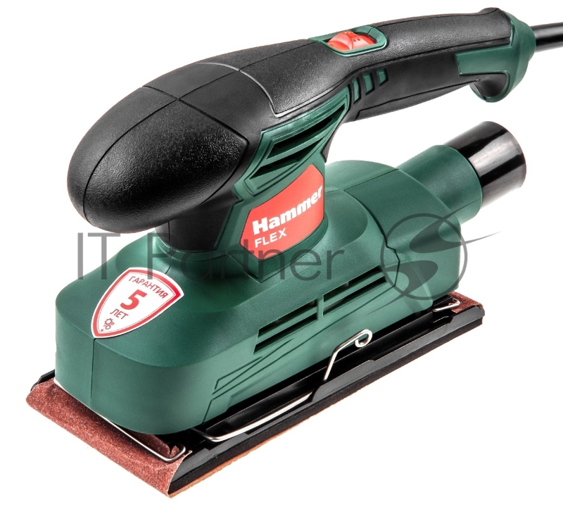 Шлиф.машинка плоская Hammer Flex PSM180 180Вт 12000об/мин 90*187мм
