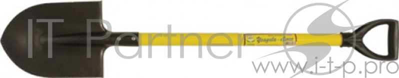 Лопата FIT 77215 штыковая, 215х285х1130мм, с металлизированным черенком и V-ручкой