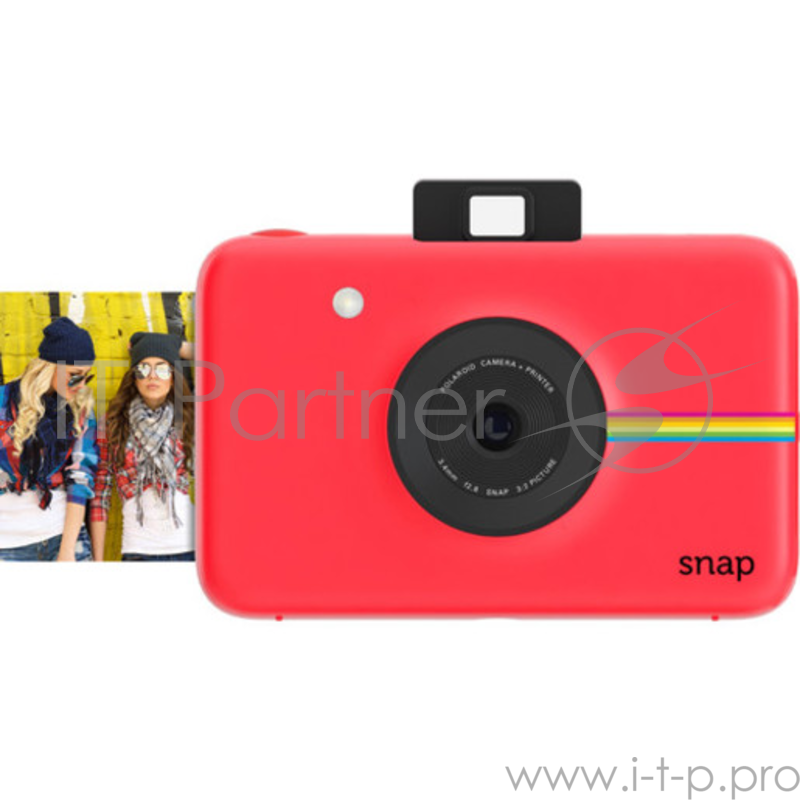 Фотокамера Polaroid Snap Camera с функцией мгновенной печати. Цвет черный.