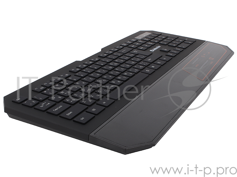 Клавиатура DEFENDER Berkeley C-925 Nano B Черный 45925 {Кл:104+12 М:6кн, 800/1200/1600}