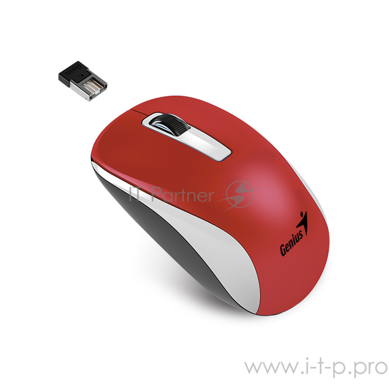 Мышь Genius NX-7010 USB / Wireless / 1200 dpi / 2.4GHz/ Red