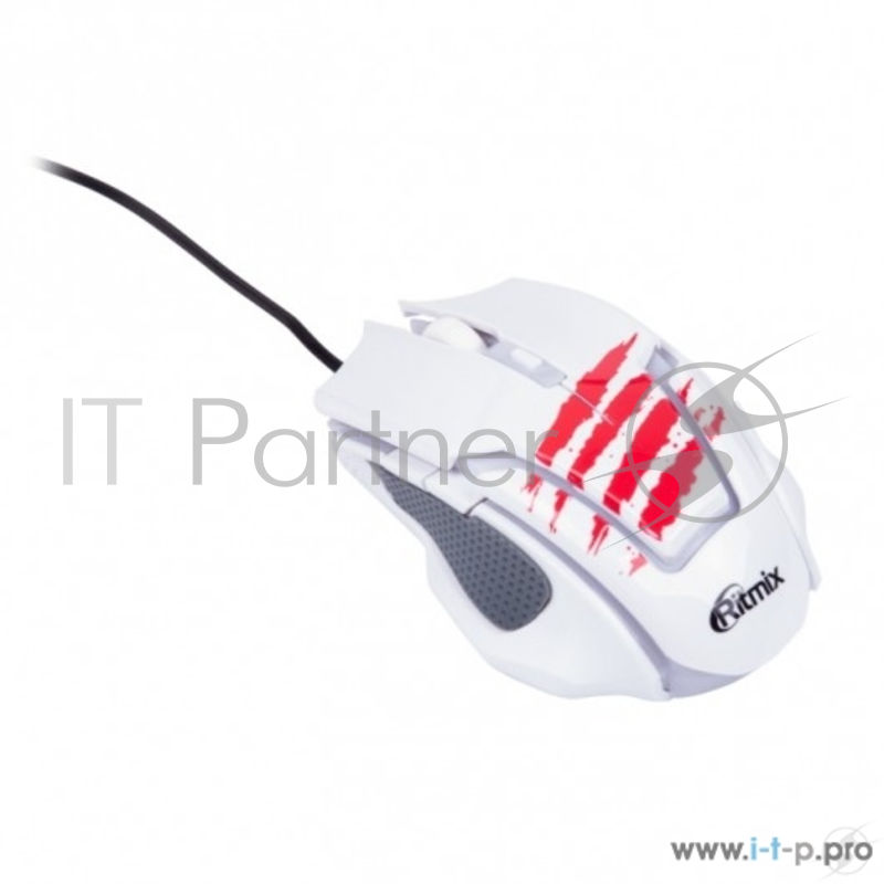 Мышь проводная RITMIX ROM-350 White