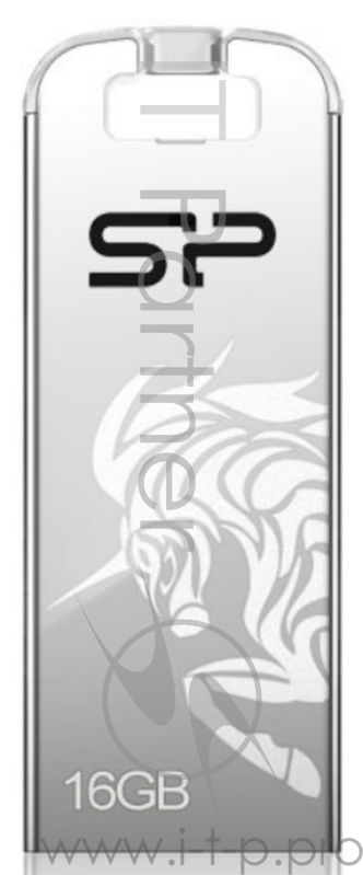 Флеш Диск Silicon Power 16Gb Touch T03 SP016GBUF2T03V1F USB2.0 серебристый
