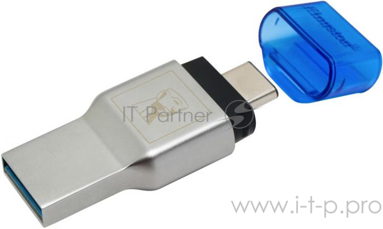 Кардридер Kingston MobileLite Duo 3C, microSD/microSDHC/microSDXC/UH USB Type-C