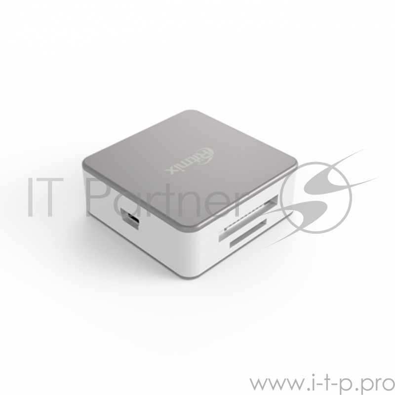 Картридер RITMIX CR-2051 silver+white