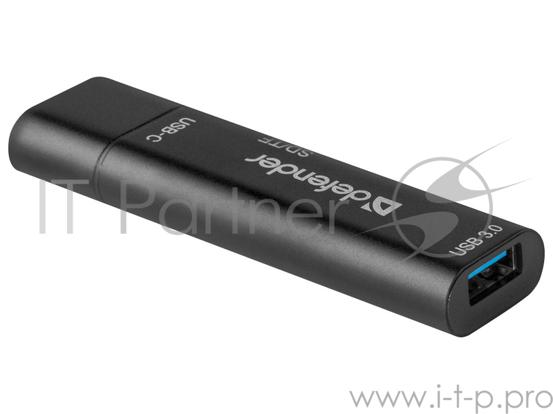 Defender Универсальный картридер Speed Stick USB3.1 TYPE C - USB/SD/TF Defender Универсальный картридер Speed Stick USB3.1 TYPE C - USB/SD/TF
