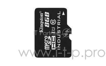 Флеш карта microSDHC 8Gb Class10 Kingston <SDCIT/8GBSP> Industrial Temperature SP Class UHS-I без адаптера