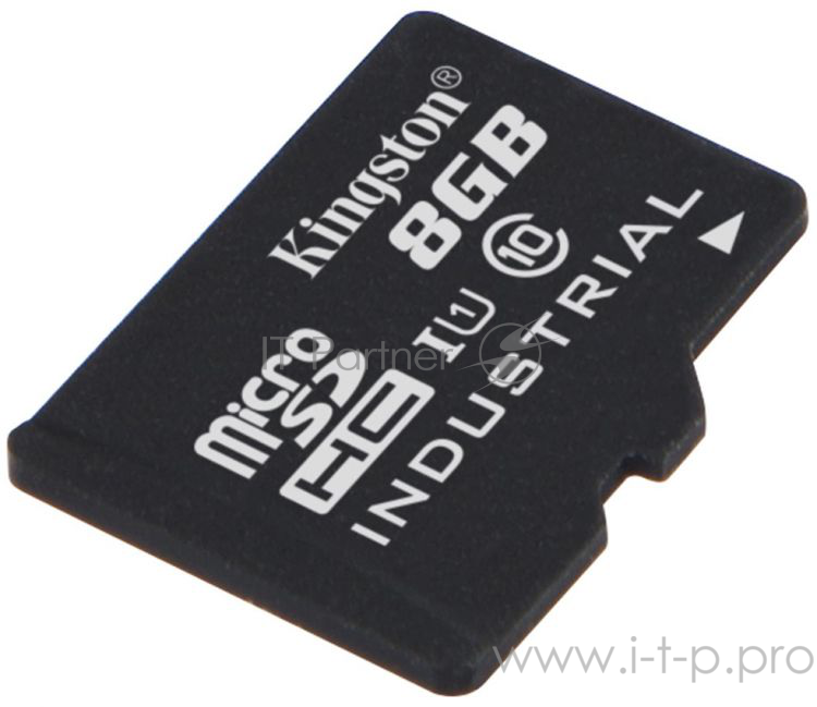 Флеш карта microSDHC 8Gb Class10 Kingston <SDCIT/8GBSP> Industrial Temperature SP Class UHS-I без адаптера