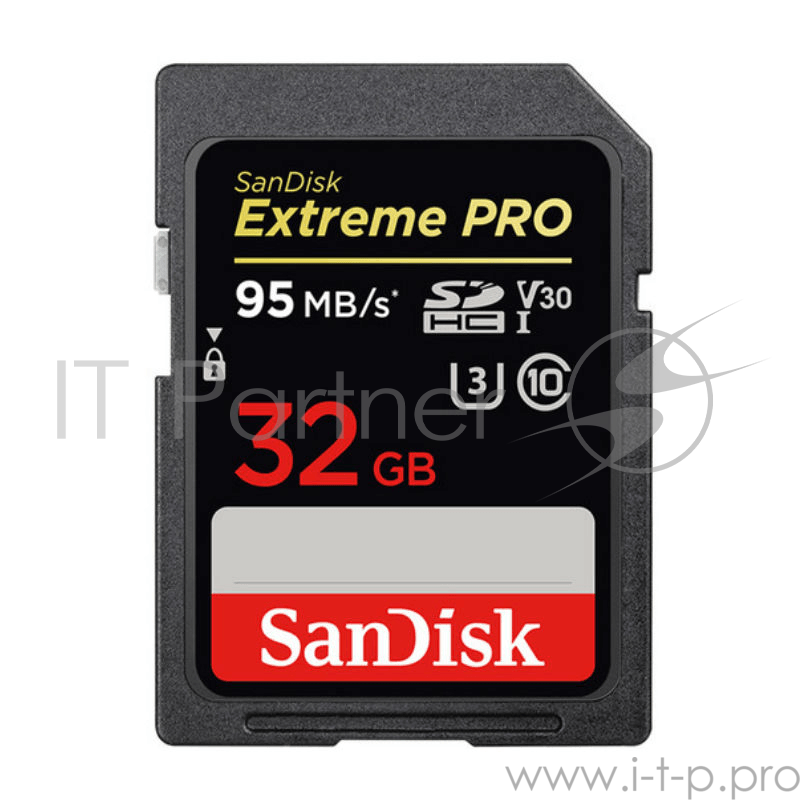 Флеш карта SD 32GB SanDisk SDHC Class 10 UHS-II Extreme Pro, 300 Mb/sec