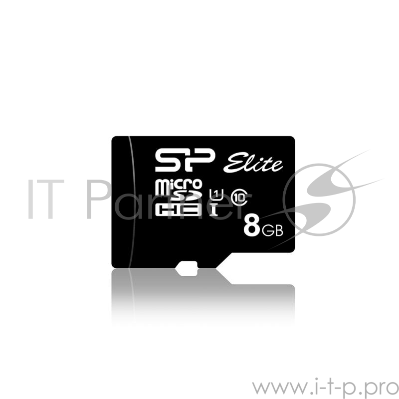 Флеш карта microSDHC 8Gb Class10 Silicon Power SP008GBSTHBU1V10 Elite w/o adapter