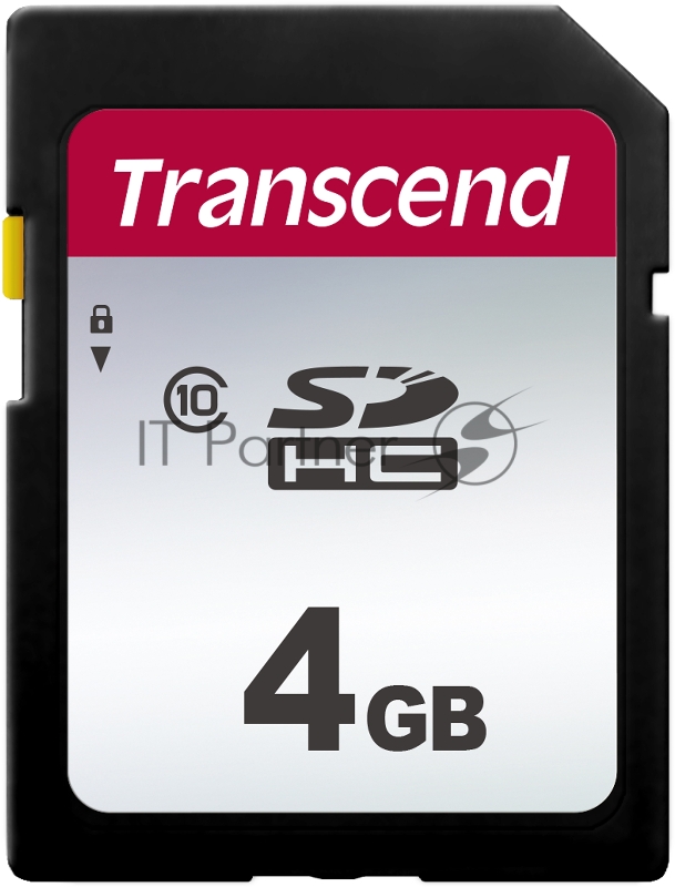 Карта памяти Transcend 4GB SDHC Class 10 UHS-I U1 R95, W45MB/s