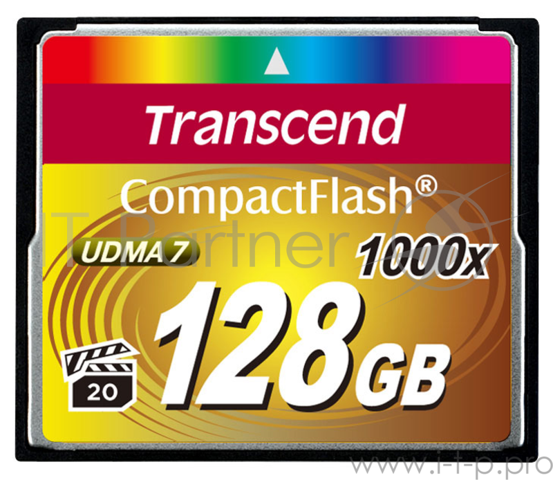 Флеш карта CF 128Gb Transcend TS128GCF1000