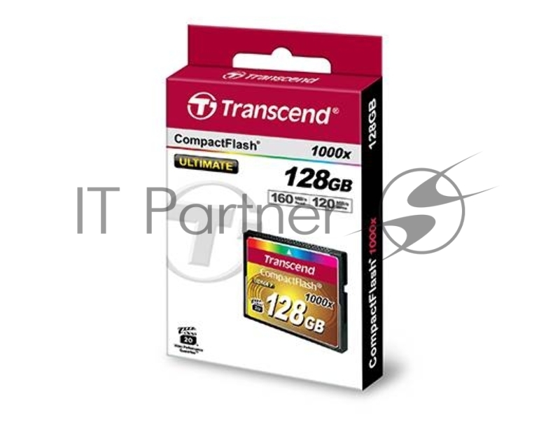 Флеш карта CF 128Gb Transcend TS128GCF1000