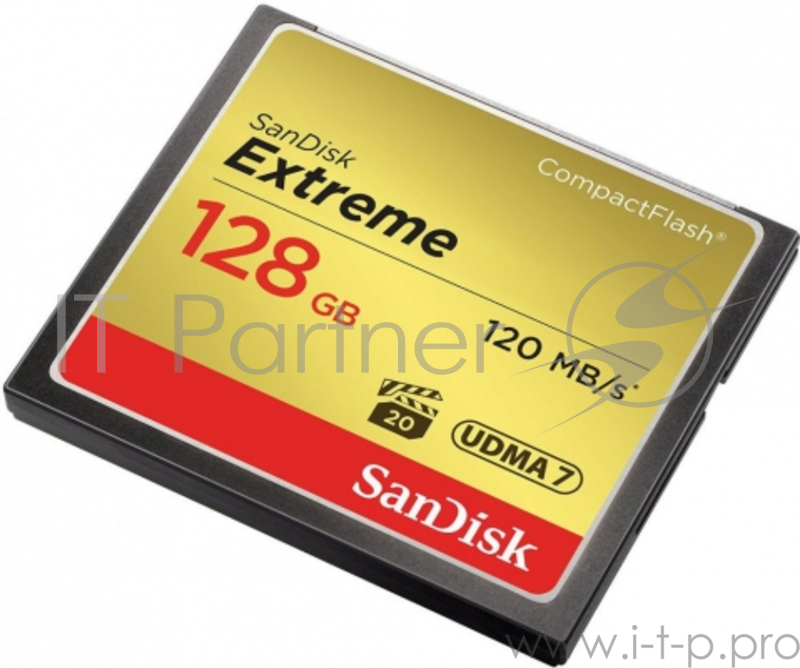Флеш карта CF 128GB SanDisk Extreme 120MB/s
