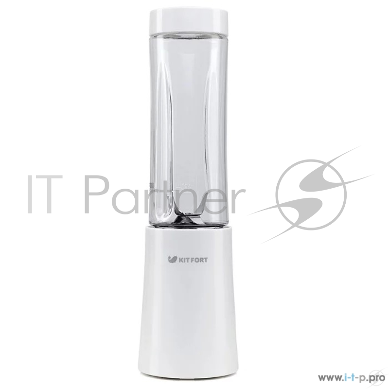 Блендер 1311-3-КТ Kitfort Shake & Take, Мощность: 150 Вт.Емкость бутылки: 0,28. белый