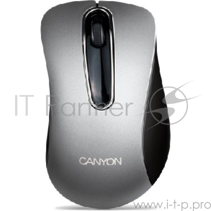 Клавиатуры, мыши CANYON CNE-CMS3 Silver (Gray) USB {Wired, Optical 800 dpi, 3 btn}