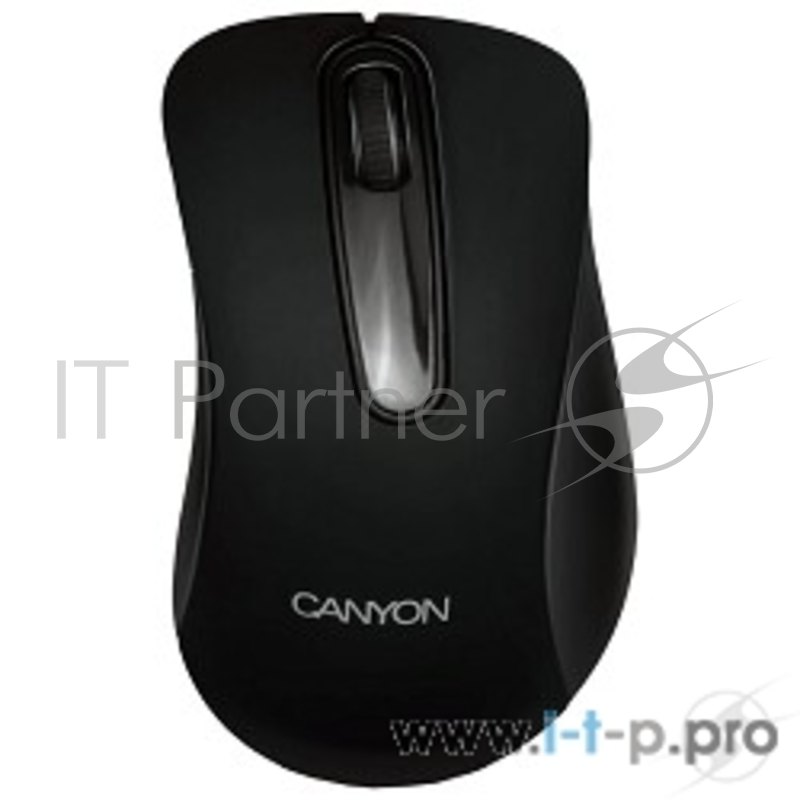 Клавиатуры, мыши CANYON CNE-CMSW2 Black USB {Wireless, Optical 800 dpi, 3 btn}