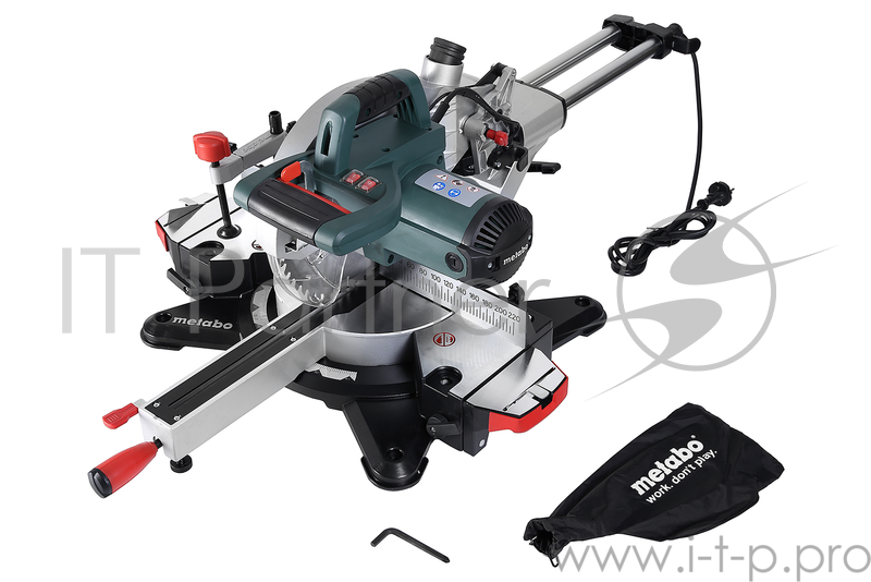 Пила Metabo KGS 254 M Пила торцовочная 602540000 { 1800Вт,лазер,подсв, вес 17,5 кг }