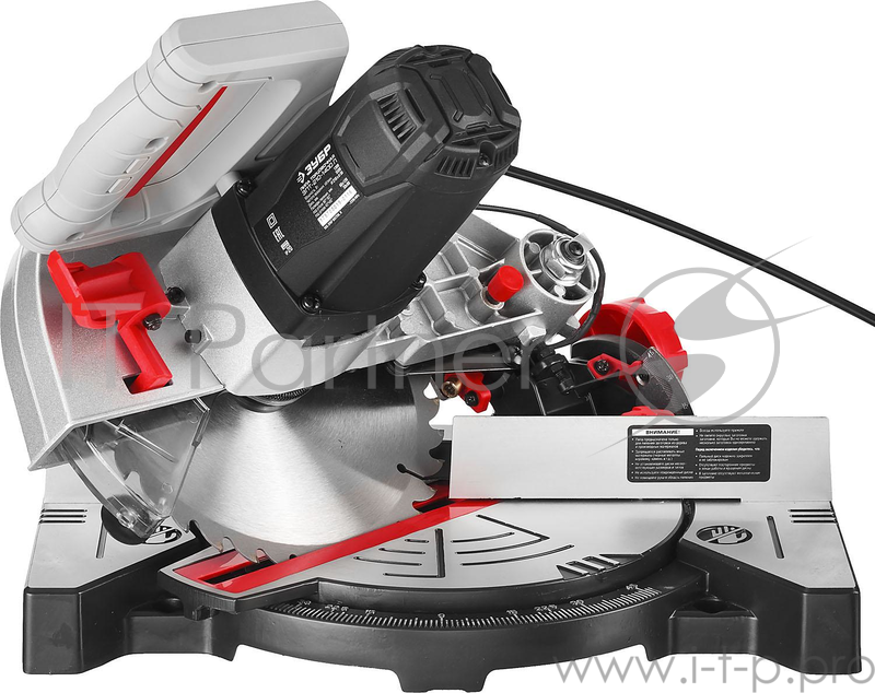 Пила ЗУБР МАСТЕР Пила торцовочная ЗПТ-210-1400 Л { 210 мм, 1300 Вт, 5500 об/мин, лазер }