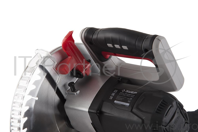 Пила ЗУБР МАСТЕР Пила торцовочная ЗПТ-255-1800 ЛМ2 { 255 мм, 1600 Вт, 5000 об/мин, лазер, удлинители стола }