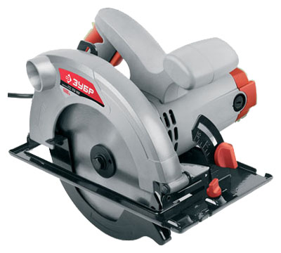 Пила ЗУБР Пила циркулярная ЗПД-1600 { пропил 90°-64мм 45°-43мм, 185 x 20мм, 4500об/мин, 1600Вт }
