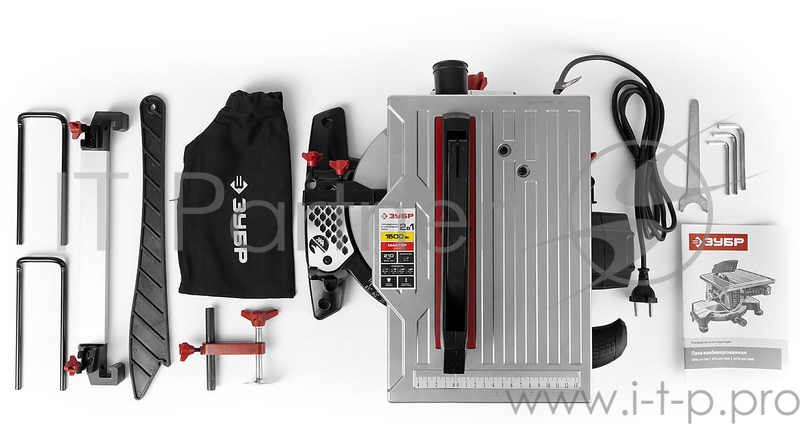 Пила ЗУБР МАСТЕР Пила торцовочная ЗПТК-210-1500 { d 210 мм, 5000 об/мин, 1500Вт }