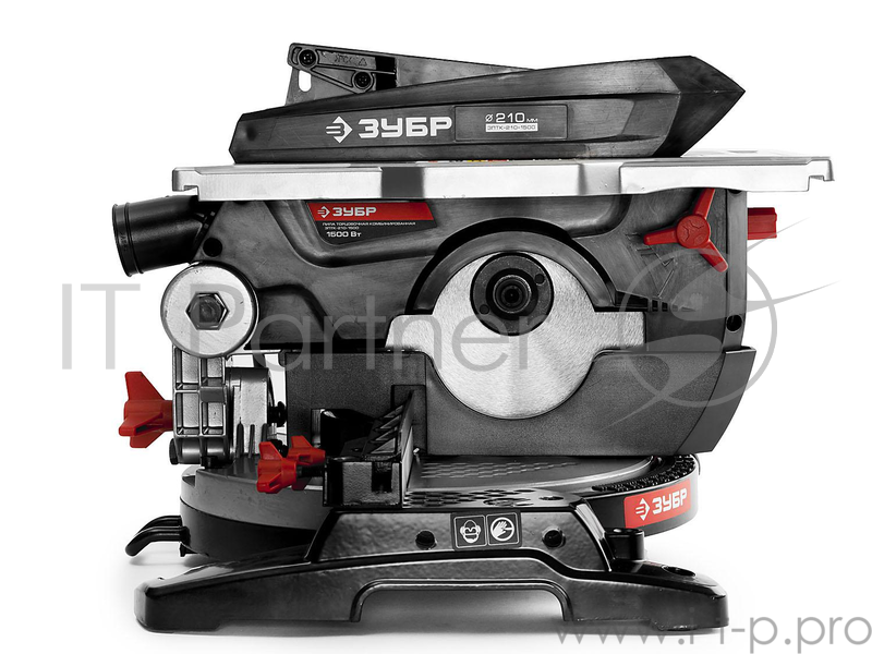 Пила ЗУБР МАСТЕР Пила торцовочная ЗПТК-210-1500 { d 210 мм, 5000 об/мин, 1500Вт }