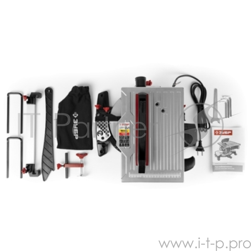 Пила ЗУБР МАСТЕР Пила торцовочная ЗПТК-210-1500 { d 210 мм, 5000 об/мин, 1500Вт }