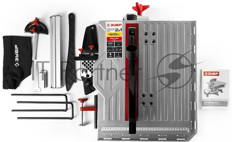 Пила ЗУБР Пила торцовочная ЗПТК-305-1900 { d 305 мм, 5000 об/мин, 1900Вт }