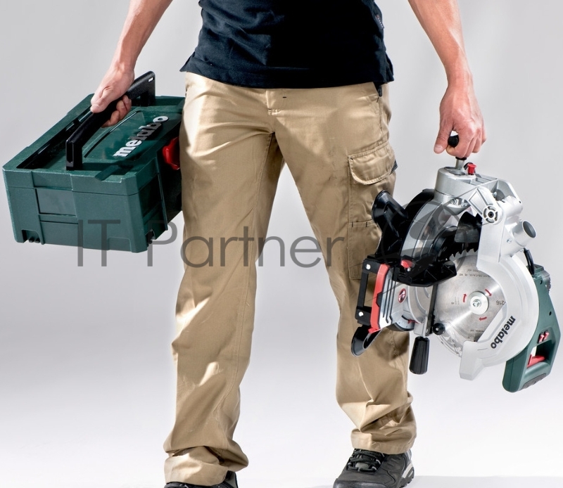 Пила Metabo KS 216 M Lasercut Пила торцовочная 619216000 { 1350вт,120х60мм,лаз,под, вес 9 кг }