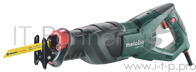 Пила Metabo SSE 1100 Сабельная пила 606177500 { 1100вт,0-2600/мин, вес 3.9 кг }