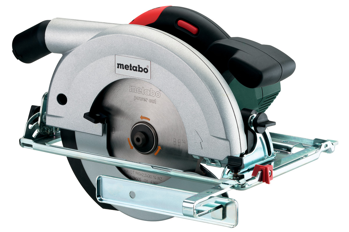 Пила Metabo KS 66 Пила дисковая 600542000 { 1400вт,190х30мм, 66мм + MetaLoc, вес 5.5 кг }