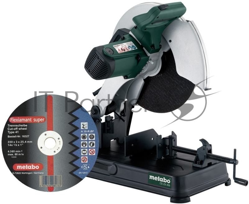 Пила Metabo CS 23-355 Отрезная пила 602335850 { 2300Вт,355мм+круг, вес 16,9 кг }