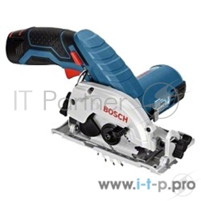Пила Bosch GKS 12V-26 Аккумуляторная циркулярная пила 06016A1000 { 12 В Li, 1400 об/мин, 85 мм, L-boxx, 4 кг }
