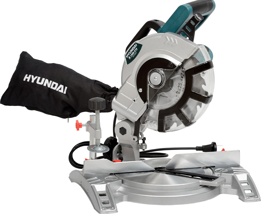 Пила HYUNDAI EXPERT M 1500-210 Торцовочная пила M 1500-210 { 1500 Вт, 4800 об/мин, 5,9 кг, + коробка }